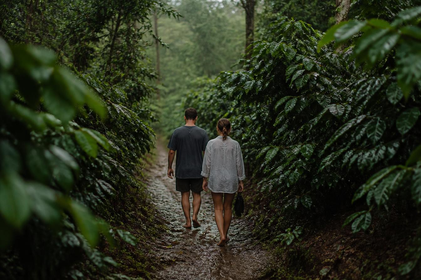 Rain, mud, real air