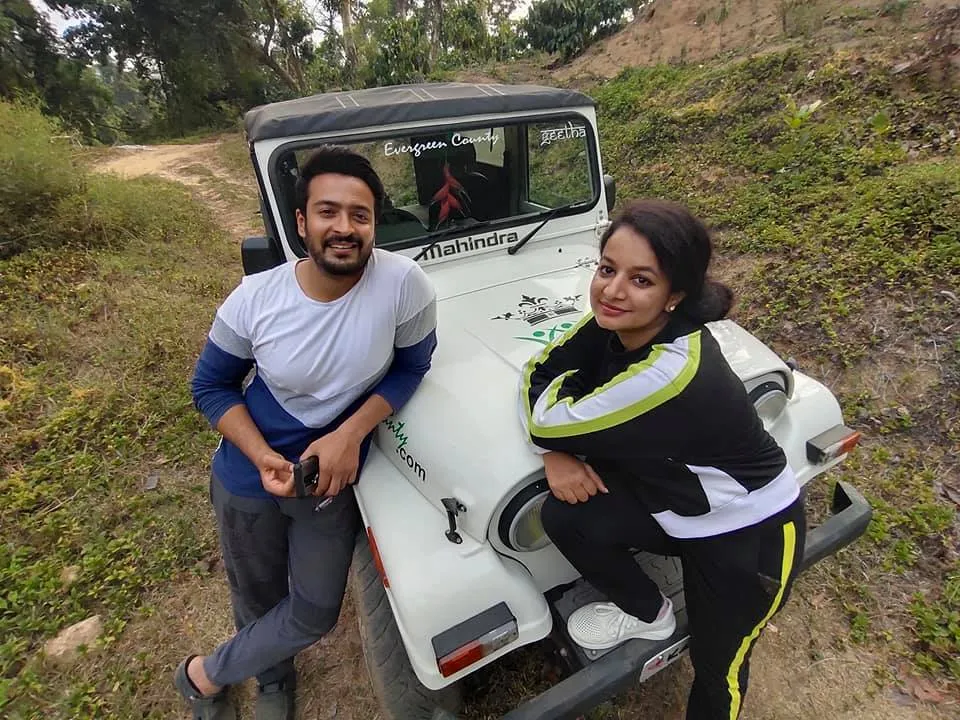 Vintage Evergreen County Mahindra Thar