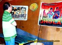 Vintage Bollywood corner at the retreat