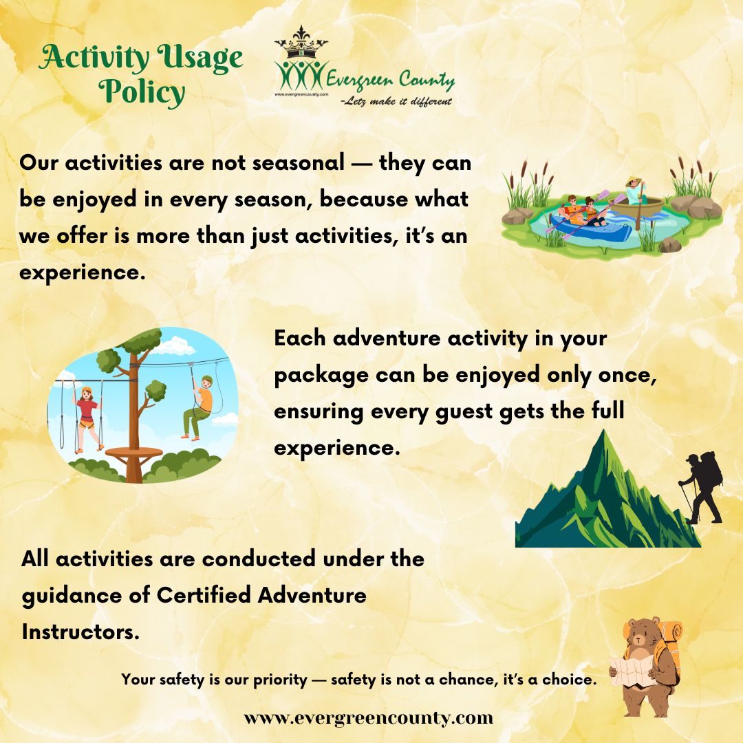 Activity Usage Policy